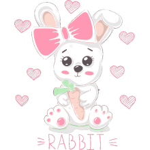 Carrot Unicorn Rabbit